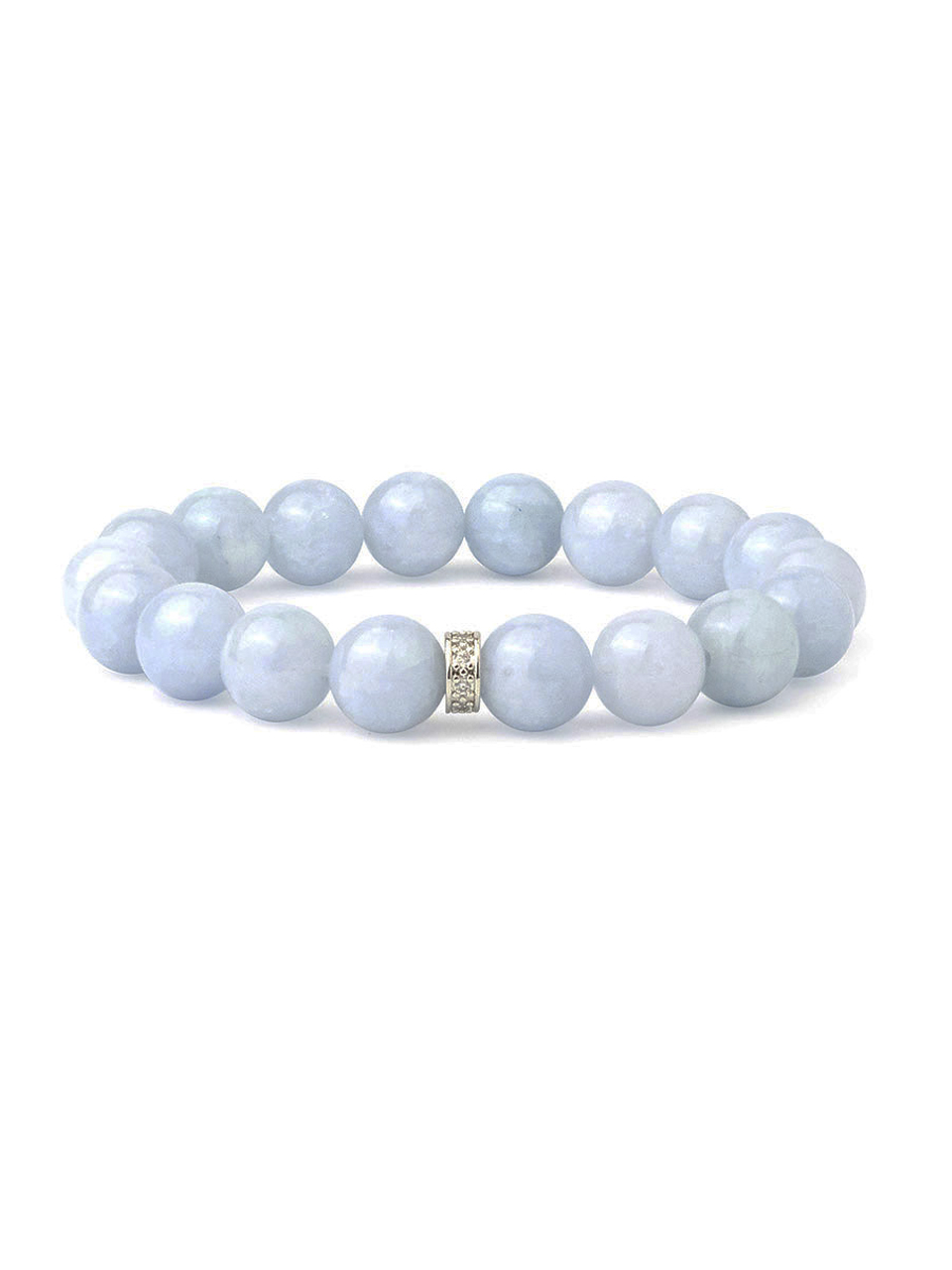Armband aus natürlichem Aquamarin