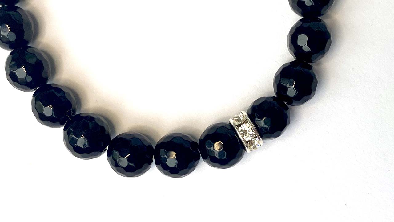 Armband aus natürlichen Achatsteinen