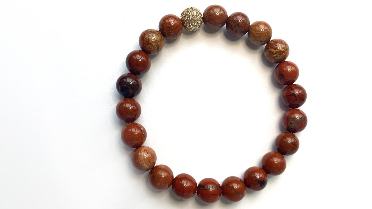 Jaspisarmband