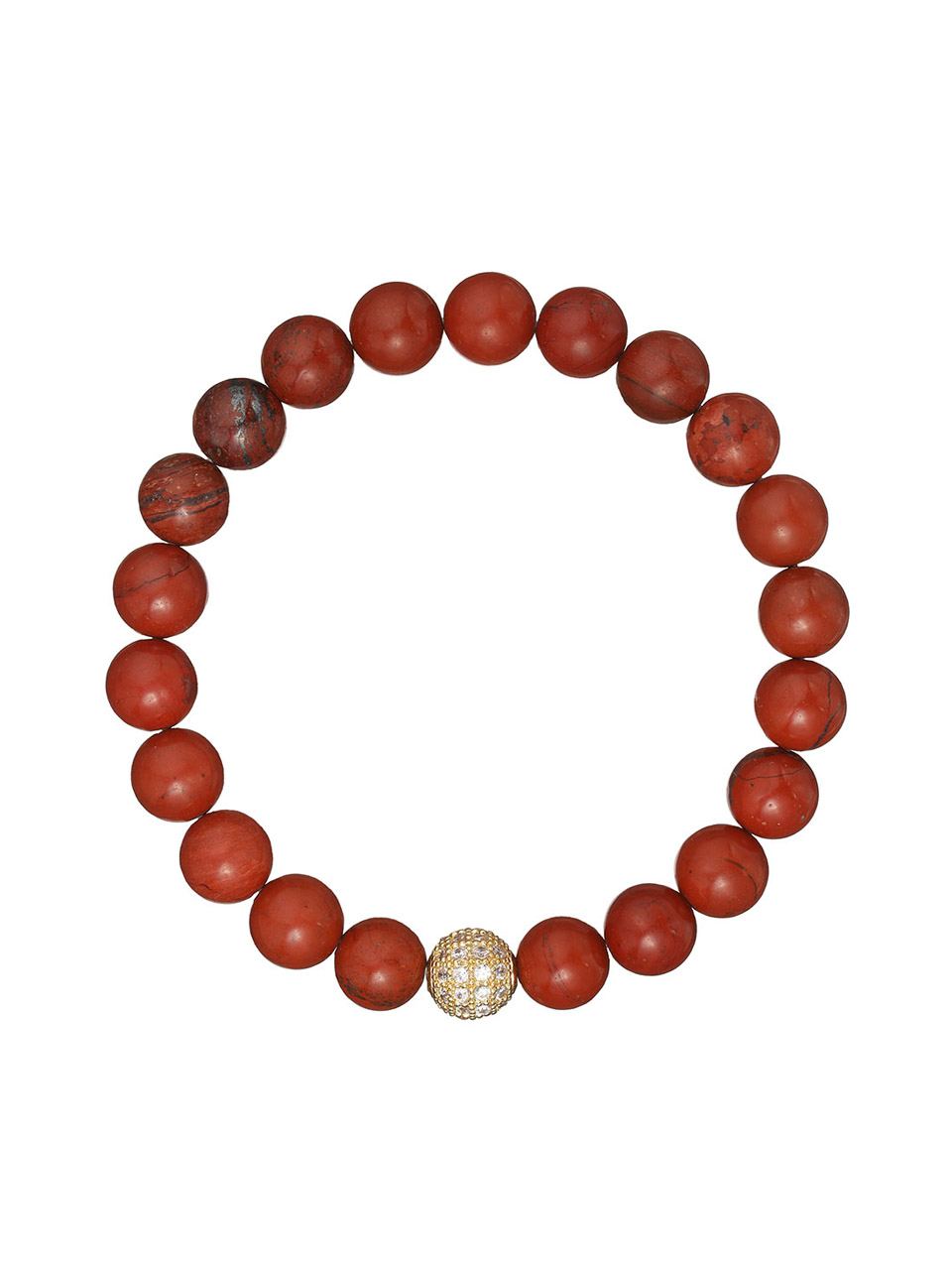 rotes Jaspis Armband