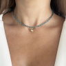 Choker aus natürlichem Apatit D5028