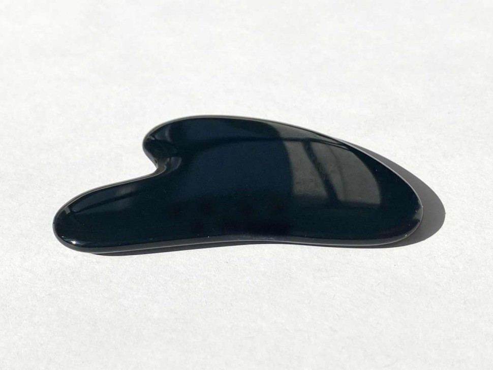 Guasha-Kratzer in Schwarz (Onyx) D4862