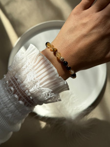 Leo Zodiac Gemstone Bracelet