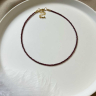 Choker aus natürlichem Granat D5027