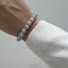 Armband aus Aquamarin D2133