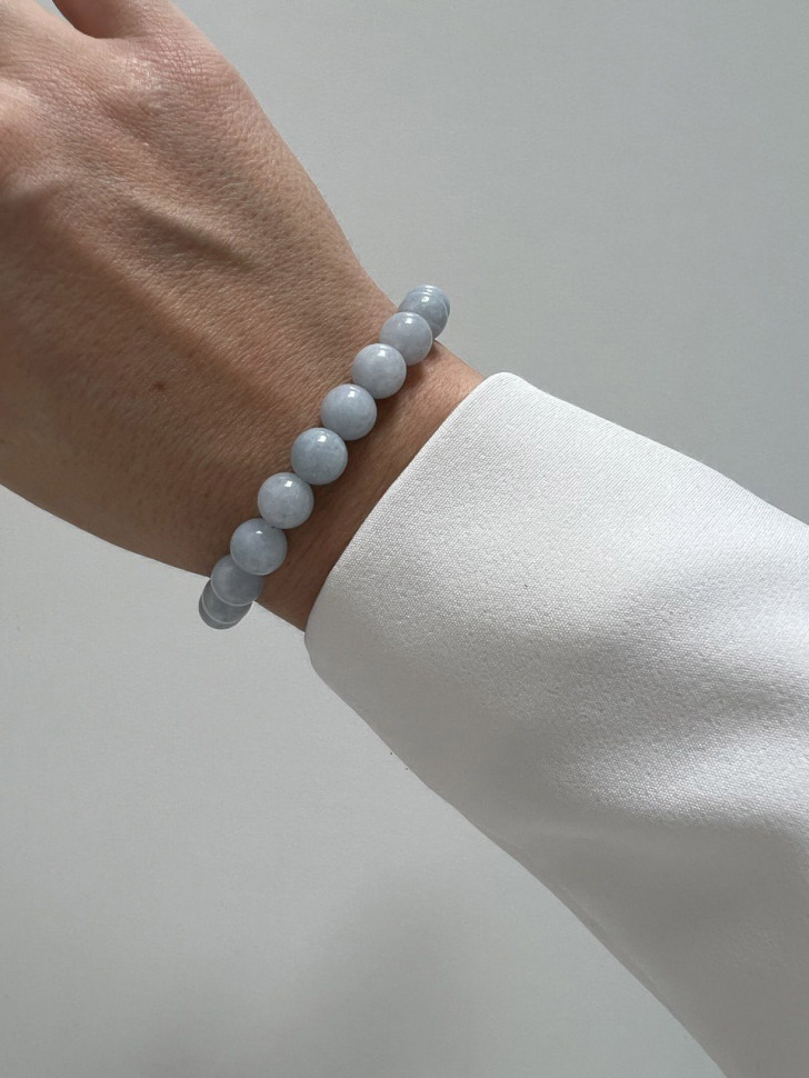 Armband aus Aquamarin D2133