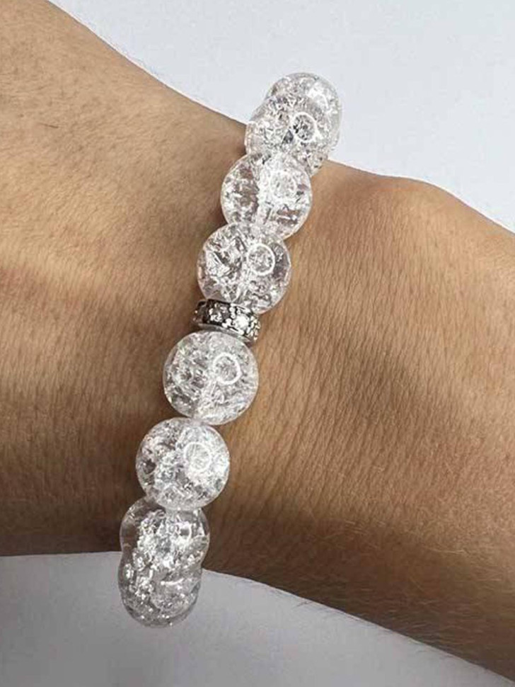 Armband aus Bergkristall D4797