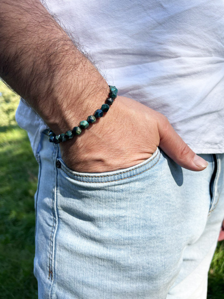 Tigerauge-Armband D4591