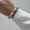 Armband aus Aquamarin D3436