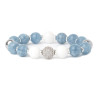 Armband aus Aquamarin D3436