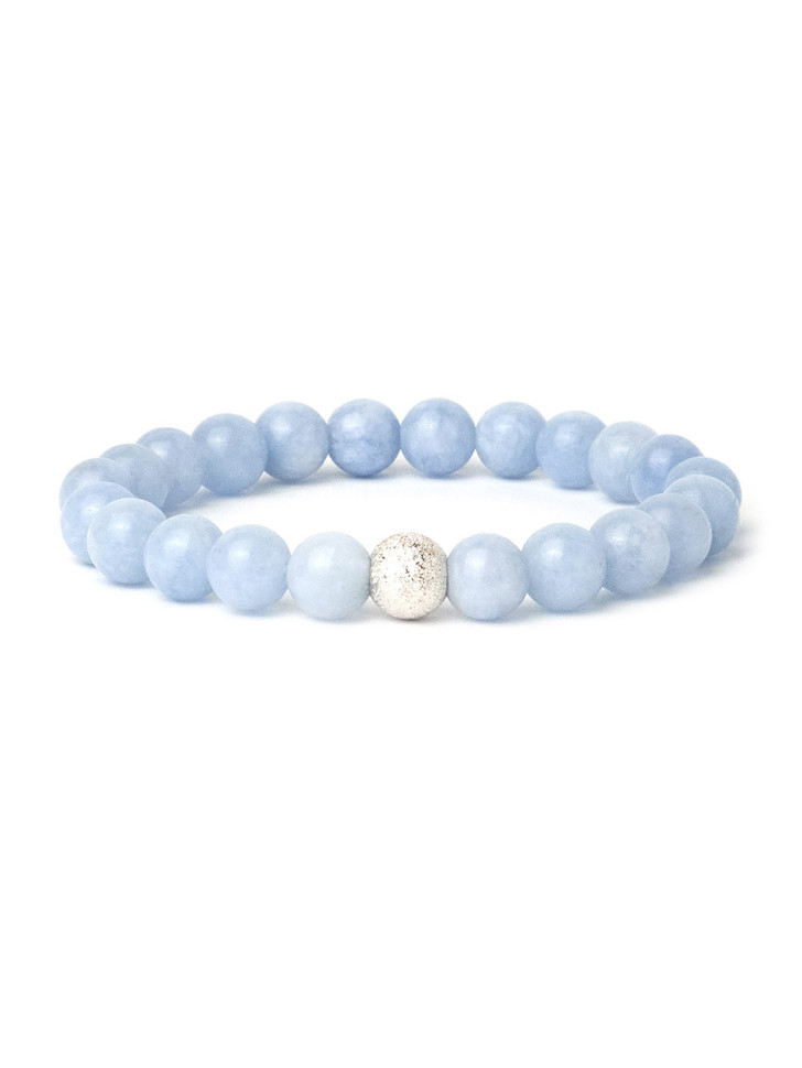 Armband aus Natur-Aquamarin D4594