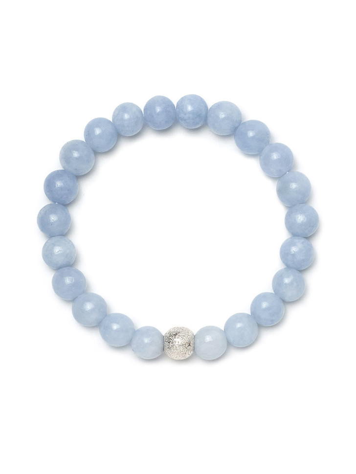 Armband aus Natur-Aquamarin D4594
