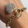 Armband mit Herzanhänger D4928