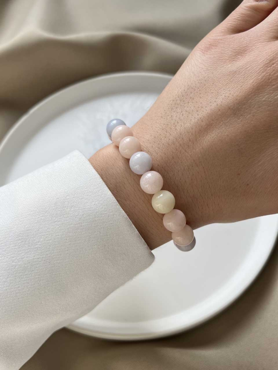Armband aus Morganit 4564
