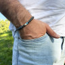 Armband aus natürlichen Steinen "Good Evening" D4952