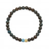 Armband aus natürlichen Steinen "Good Evening" D4952