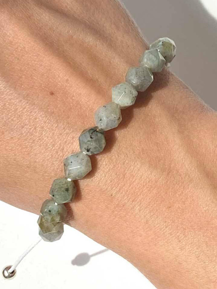 Armband aus natürlichen Mondsteinen D4661