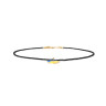 Choker aus Spinell mit Herzanhänger D5045