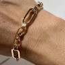 Damenarmband aus Edelstahlkette D4859
