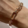 Damenarmband aus Edelstahlkette D4859