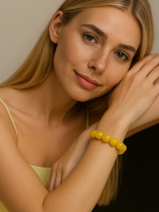 Yellow Agate Bracelet 5533