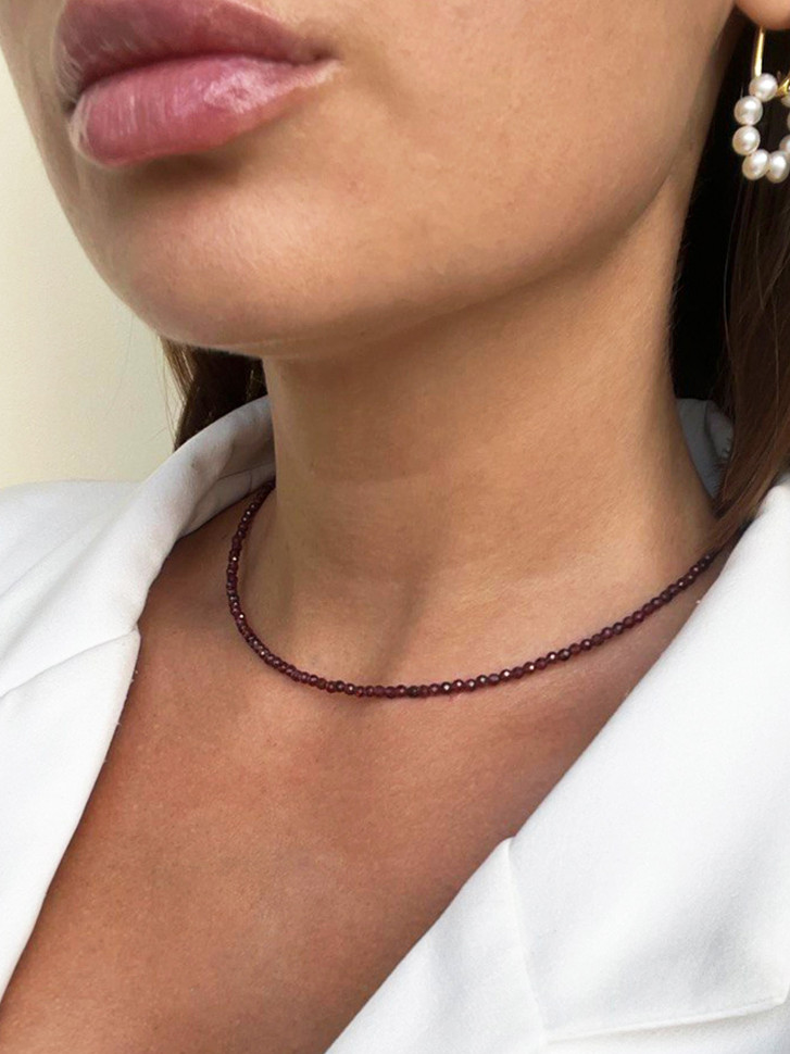 Granat-Choker D4901