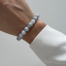 Damenarmband aus Aquamarin D5001