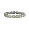 Damenarmband aus Mondstein mit Fianit-Steinen D4626
