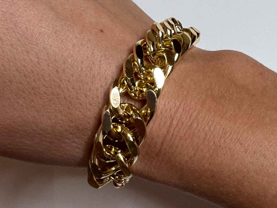 Massives und großes Armband D4931