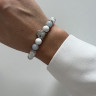 Damenarmband aus Steinen mit Panther D4934