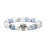 Damenarmband aus Steinen mit Panther D4934