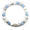 Damenarmband aus Steinen mit Panther D4934