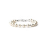 Armband aus natürlichen Perlen und Silber D4697