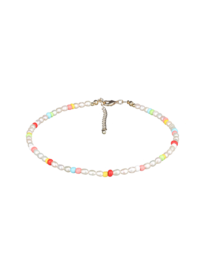 Perlen- und Perlenarmband-Choker D5105