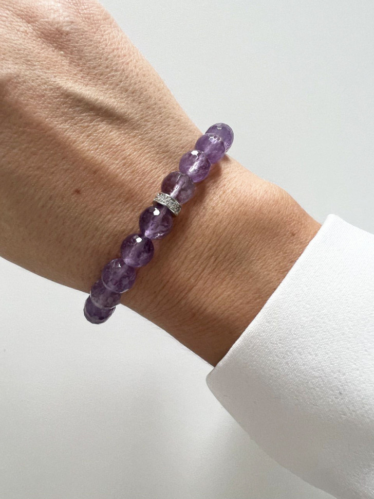 Amethyst-Armband D4885