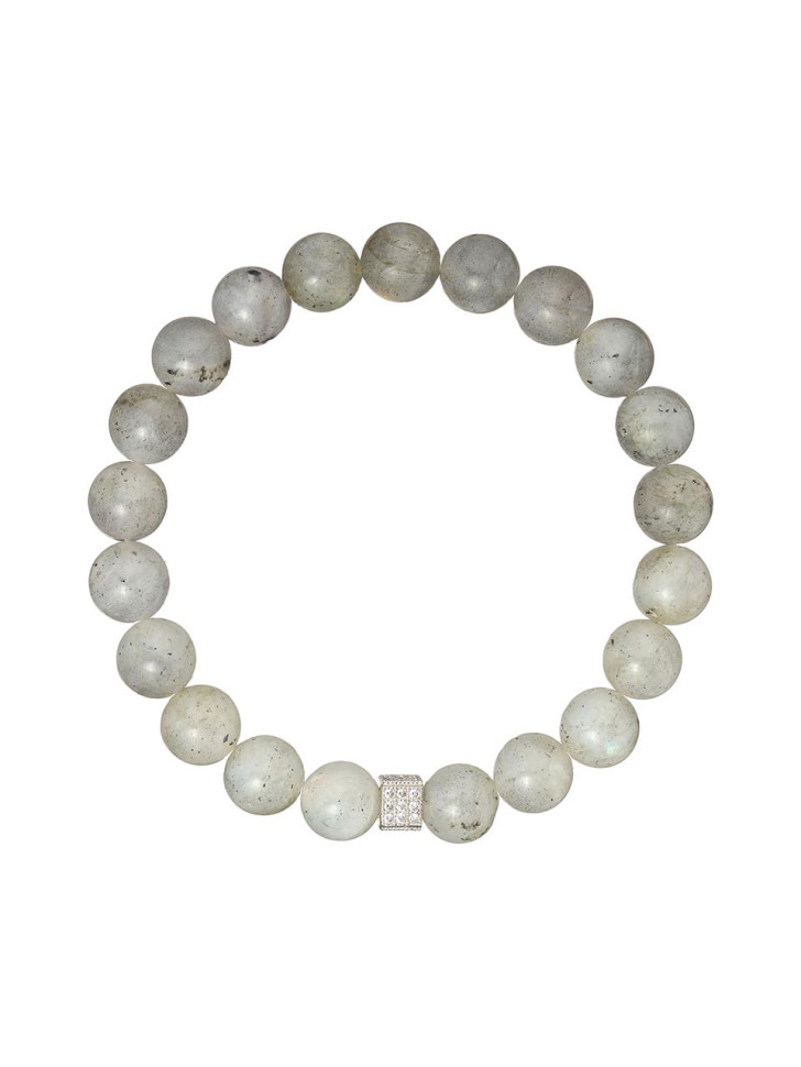 Natürlicher Mondstein-Armband D3993