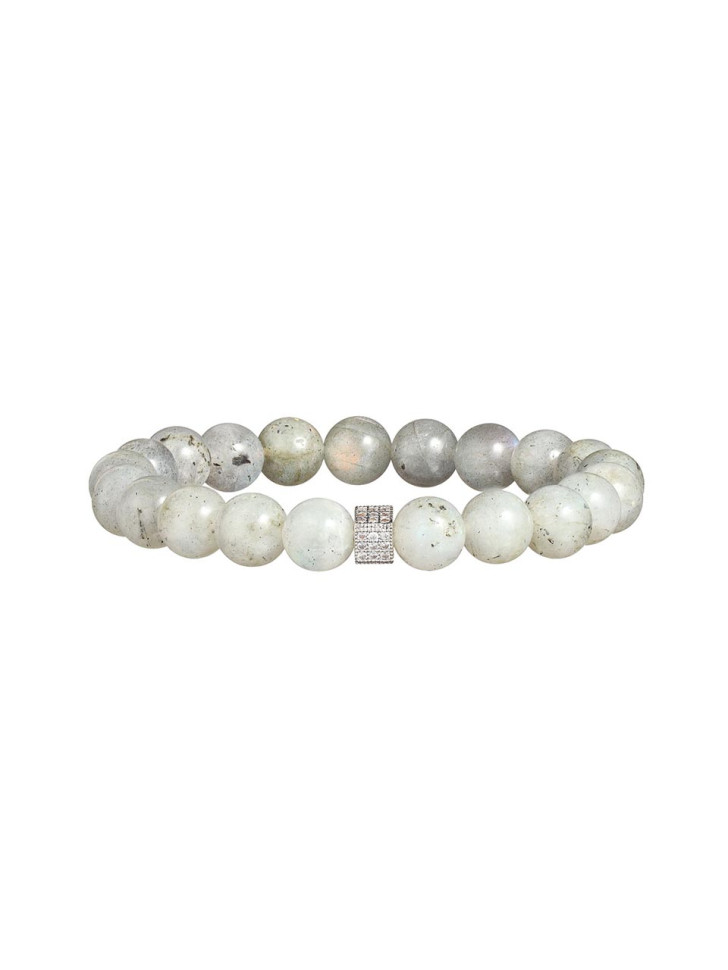 Natürlicher Mondstein-Armband D3993