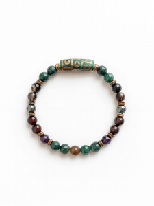 Men's bracelet with a mix of stones 5530