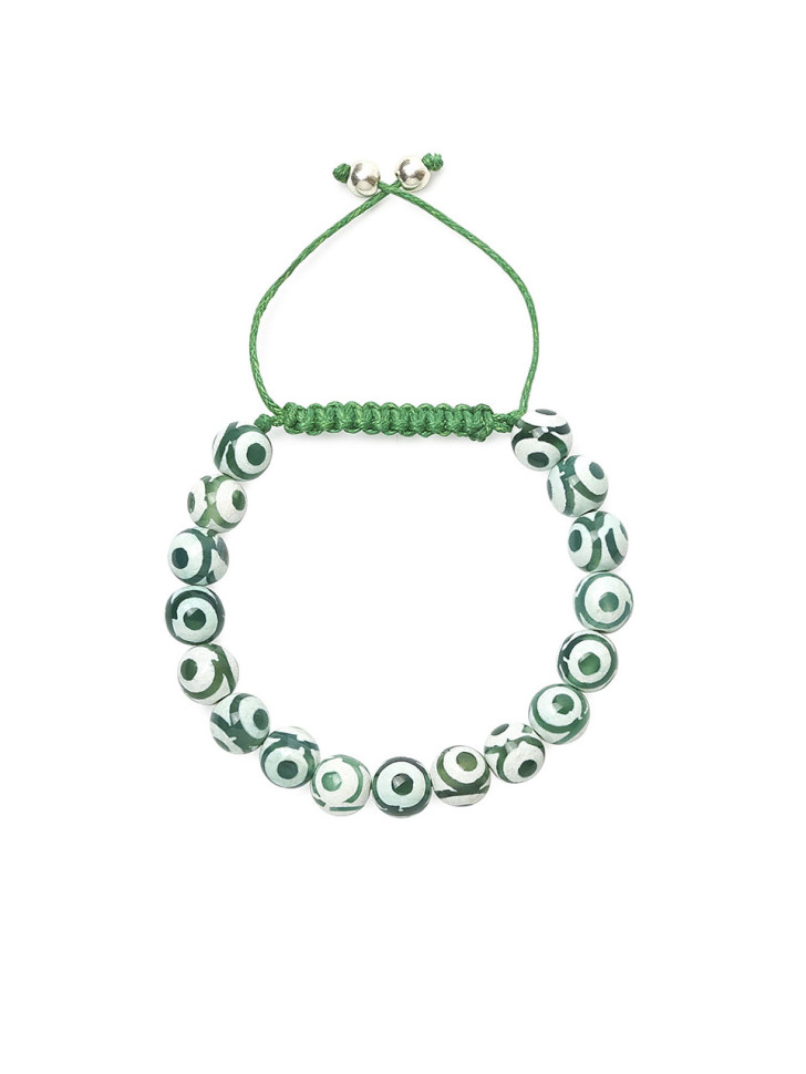 Dzi-Armband aus Achat D4646