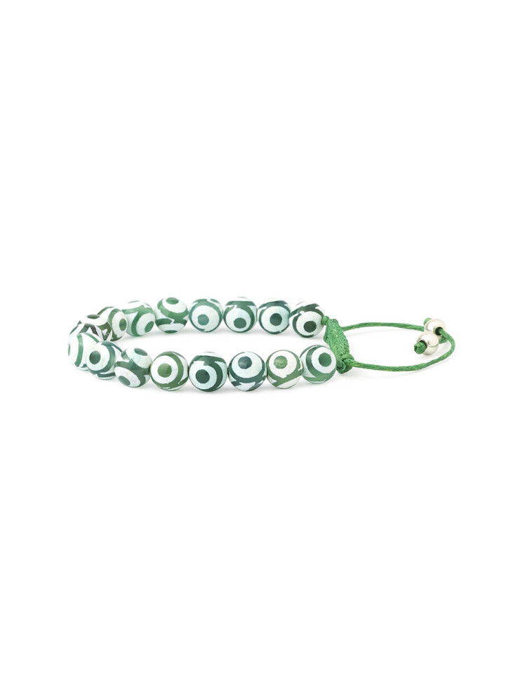 Dzi-Armband aus Achat D4646