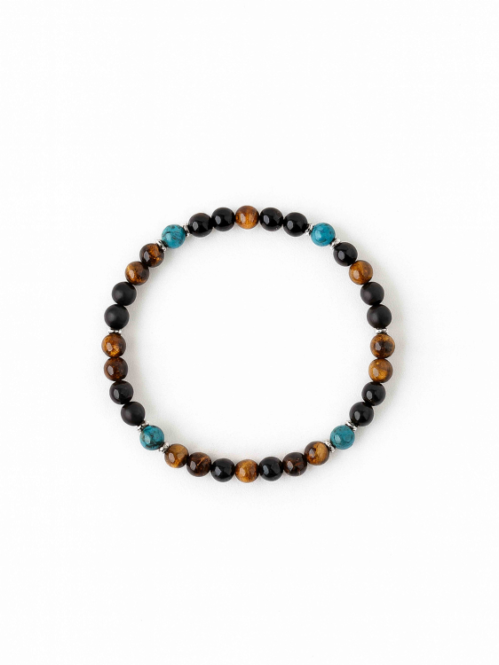 Men's bracelet made from natural stone 5531