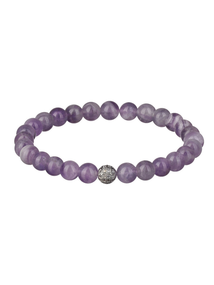 Amethyst-Armband für Frauen D4578
