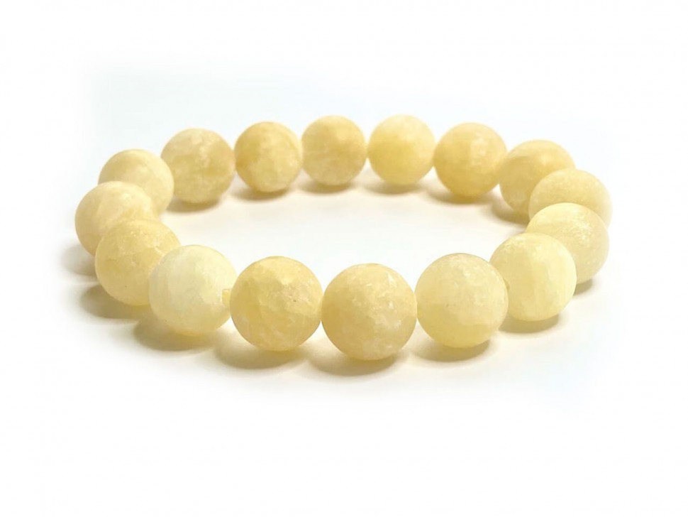 Armband aus Kalzit-Naturstein D4133