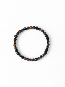 Men's bracelet with stones 5532