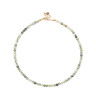 Perlenit-Choker mit natürlichen Steinen D5068
