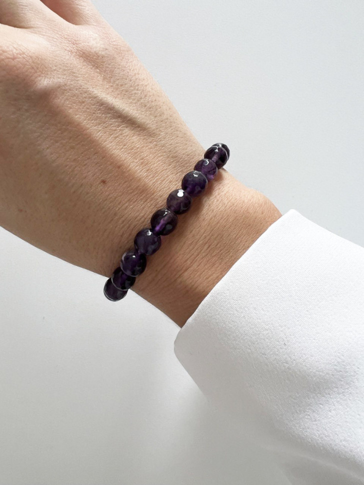 Armband aus Natur-Amethyst D4971