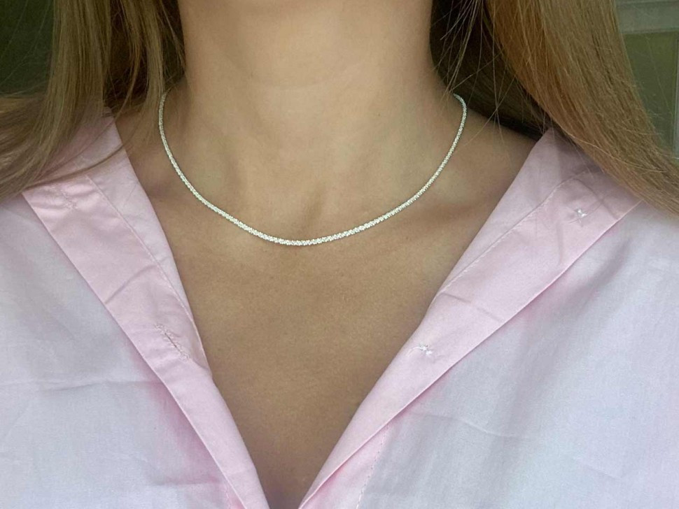 Silberkette für Damen D4778