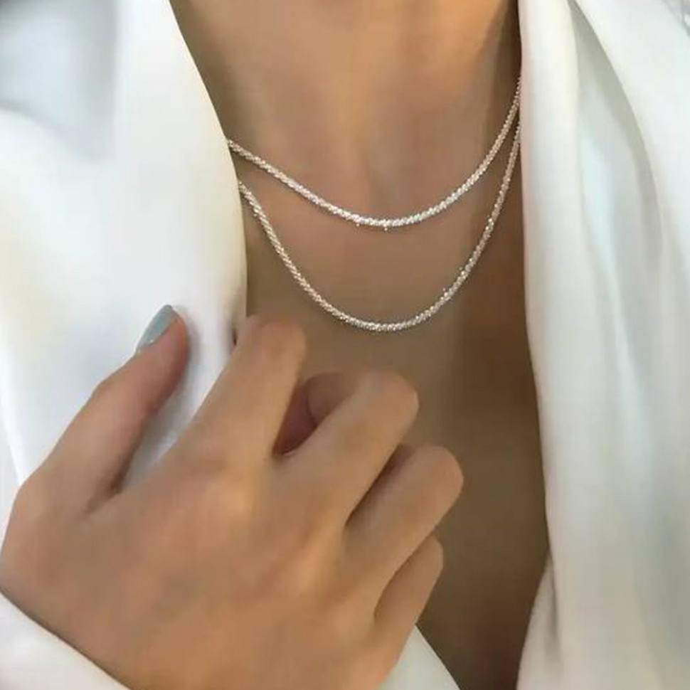 Silberkette für Damen D4778