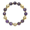 Armband aus Amethyst D3438