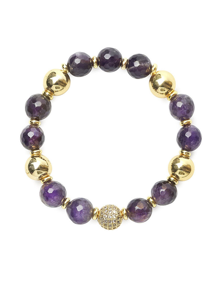 Armband aus Amethyst D3438